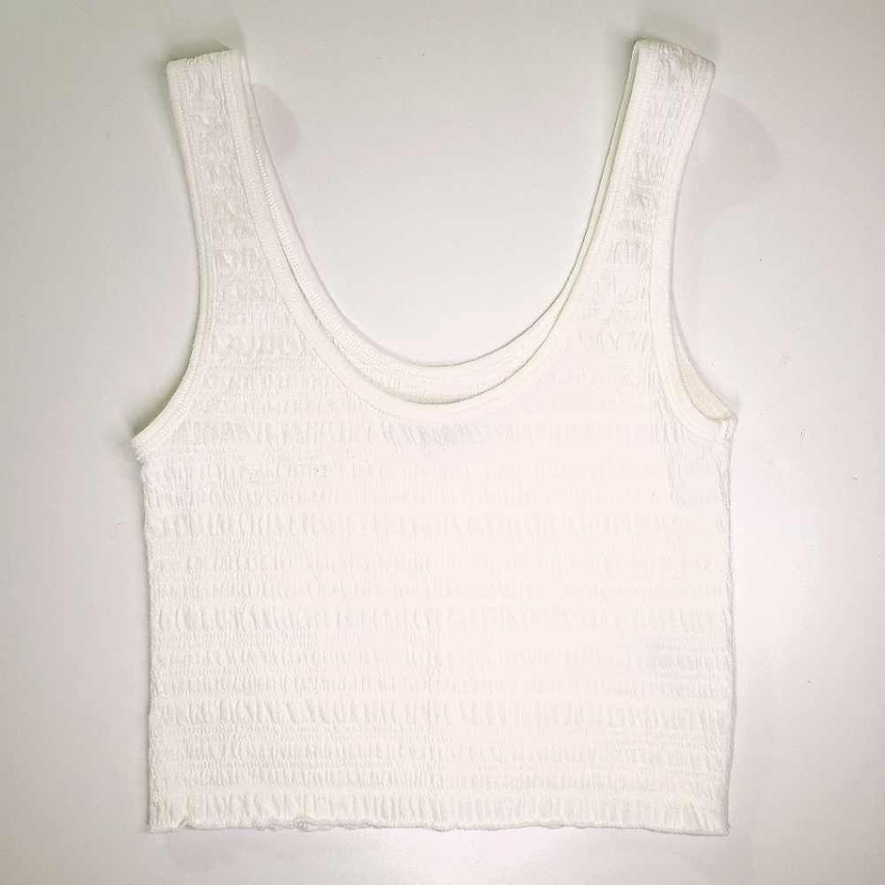 NWOT American Eagle Cropped White Tank